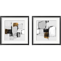 Framed 'Mid Cityside 2 Piece Framed Art Print Set' border=