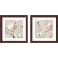 Framed Neutral Tulips 2 Piece Framed Art Print Set