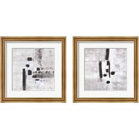 Framed 'Cloudy Mist 2 Piece Framed Art Print Set' border=