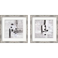 Framed 'Cloudy Mist 2 Piece Framed Art Print Set' border=