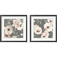 Framed Dusty Rose 2 Piece Framed Art Print Set