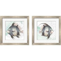Framed Coastal Fish 2 Piece Framed Art Print Set