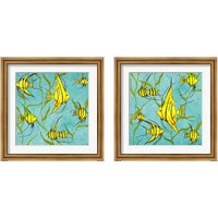 Framed School Of Fish 2 Piece Framed Art Print Set