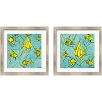 Framed School Of Fish 2 Piece Framed Art Print Set
