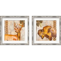 Framed 'Nature Trails 2 Piece Framed Art Print Set' border=