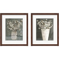 Framed 'Spring Blooms 2 Piece Framed Art Print Set' border=