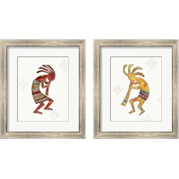 Framed 'Southwest Flair 2 Piece Framed Art Print Set' border=