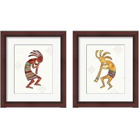 Framed 'Southwest Flair 2 Piece Framed Art Print Set' border=