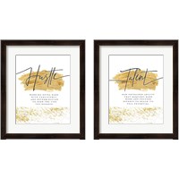 Framed 'Word Definitions 2 Piece Framed Art Print Set' border=