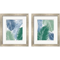 Framed Baru Palm Collage 2 Piece Framed Art Print Set