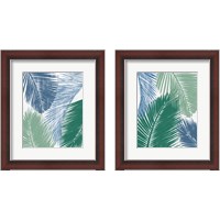 Framed Baru Palm Collage 2 Piece Framed Art Print Set