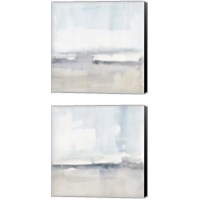 Framed 'Airy Horizon 2 Piece Canvas Print Set' border=