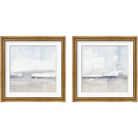 Framed 'Airy Horizon 2 Piece Framed Art Print Set' border=