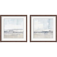 Framed 'Airy Horizon 2 Piece Framed Art Print Set' border=