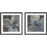 Framed 'Expressive Petals 2 Piece Framed Art Print Set' border=