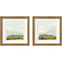 Framed 'Alpine Ascent  2 Piece Framed Art Print Set' border=
