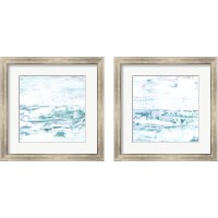 Framed 'Caribbean Currents 2 Piece Framed Art Print Set' border=