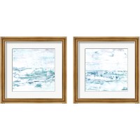 Framed 'Caribbean Currents 2 Piece Framed Art Print Set' border=