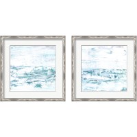 Framed 'Caribbean Currents 2 Piece Framed Art Print Set' border=