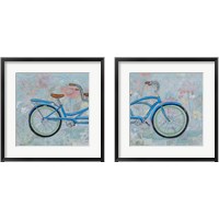 Framed Bicycle Collage 2 Piece Framed Art Print Set