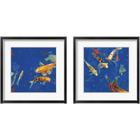 Framed 'Swimming Lessons 2 Piece Framed Art Print Set' border=