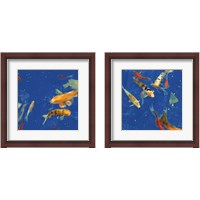 Framed 'Swimming Lessons 2 Piece Framed Art Print Set' border=
