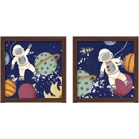 Framed 'Future Space Explorer  2 Piece Framed Art Print Set' border=