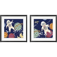 Framed Future Space Explorer  2 Piece Framed Art Print Set