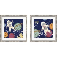 Framed 'Future Space Explorer  2 Piece Framed Art Print Set' border=