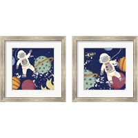 Framed Future Space Explorer  2 Piece Framed Art Print Set