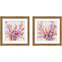 Framed Flowers on a Vine 2 Piece Framed Art Print Set