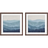 Framed 'Smoky Ridge 2 Piece Framed Art Print Set' border=