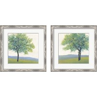 Framed 'Solitary Tree 2 Piece Framed Art Print Set' border=