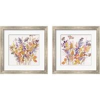 Framed 'Dried Arrangement 2 Piece Framed Art Print Set' border=