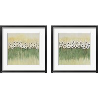 Framed Rows of Flowers 2 Piece Framed Art Print Set