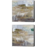Framed 'Lake Breeze 2 Piece Canvas Print Set' border=