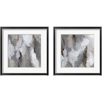 Framed Cloudy Shapes 2 Piece Framed Art Print Set