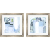 Framed 'Oceanic Shimmer 2 Piece Framed Art Print Set' border=