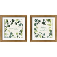 Framed Magic Grows 2 Piece Framed Art Print Set