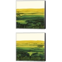 Framed 'Melted Stratum 2 Piece Canvas Print Set' border=