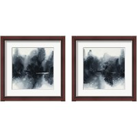 Framed 'Winter Months 2 Piece Framed Art Print Set' border=