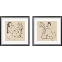 Framed Femme Figure 2 Piece Framed Art Print Set