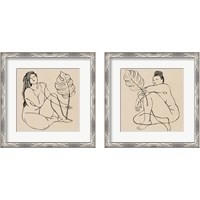 Framed Femme Figure 2 Piece Framed Art Print Set