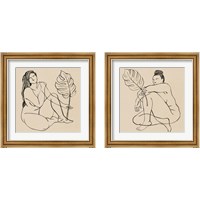 Framed Femme Figure 2 Piece Framed Art Print Set