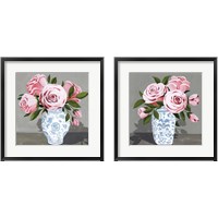 Framed Autumnal Roses 2 Piece Framed Art Print Set
