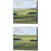 Framed 'Halcyon Valley 2 Piece Canvas Print Set' border=