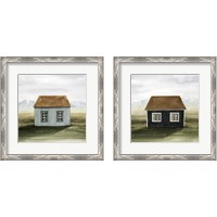 Framed 'Nordic Cottage 2 Piece Framed Art Print Set' border=