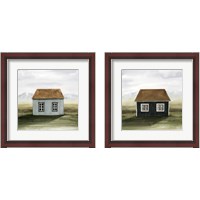 Framed 'Nordic Cottage 2 Piece Framed Art Print Set' border=