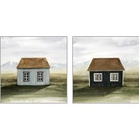 Framed Nordic Cottage 2 Piece Art Print Set