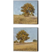 Framed 'Autumn's Tranquility 2 Piece Canvas Print Set' border=